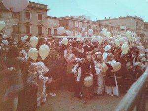 carnevale in piazza Ferretto (ph. Annamaria Bortolan)